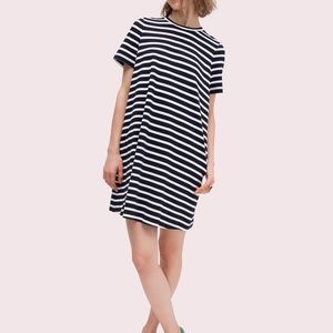Kate Spade: stripe zip-back knit dress